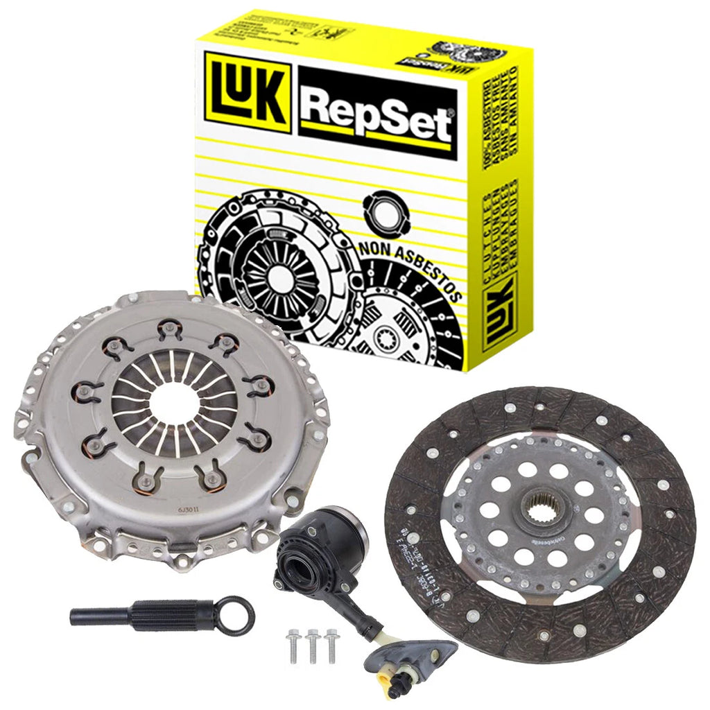 LuK 07-234 Clutch Kit with Slave Cylinder for 2012–2018 Ford Focus 2.0L Manual
