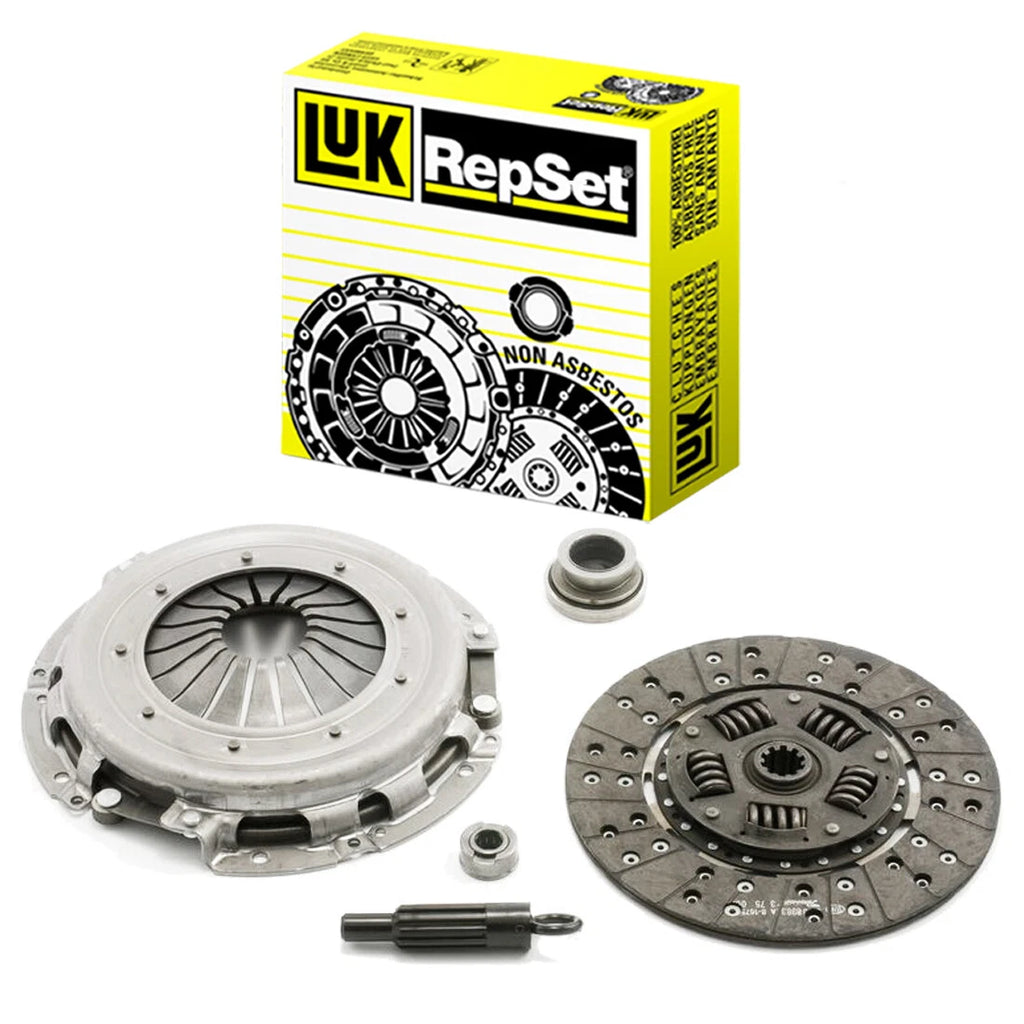 LuK 07-042 clutch kit with 15.45 lb lightweight chromoly flywheel and balance weights for Ford Mustang 5.0L and Mercury Capri