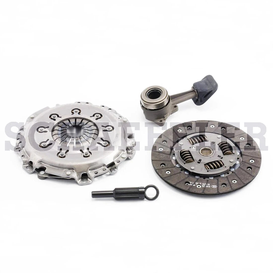 LuK 07-164 clutch kit with solid flywheel and slave cylinder for Ford Focus 2.0L DOHC Zetec