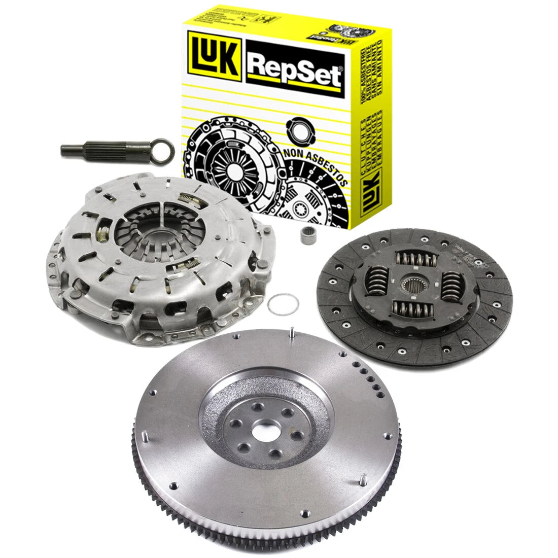 LuK 07-140 clutch kit and LFW160 flywheel for Ford Ranger and Mazda B2300 2.3L DOHC