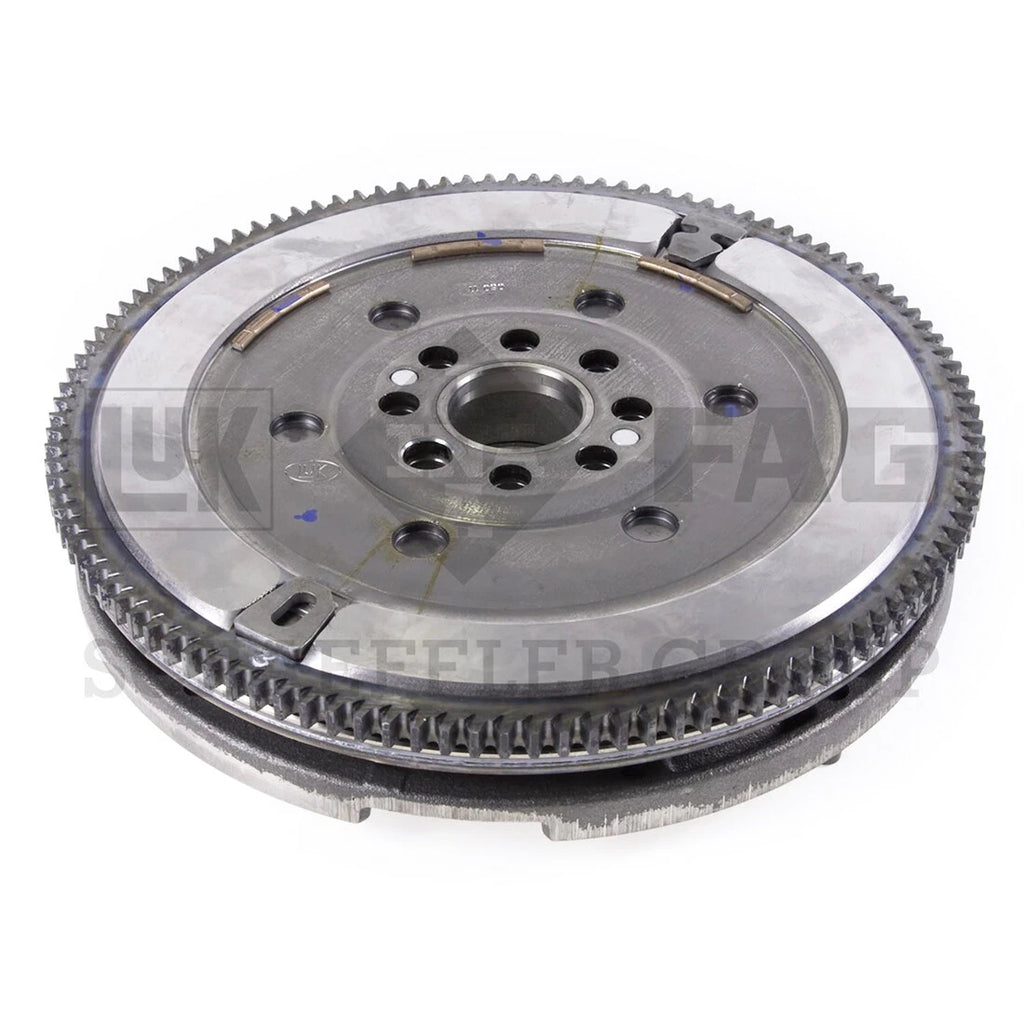 LuK 03-063 clutch kit with DMF051 dual mass flywheel and clutch fork for selected 2004–2005 BMW 325i 325Ci and Z4 2.5L manual vehicles