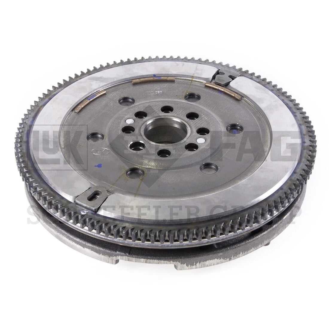 LuK 03-063 clutch kit with DMF051 dual mass flywheel and clutch fork for selected 2004–2005 BMW 325i 325Ci and Z4 2.5L manual vehicles