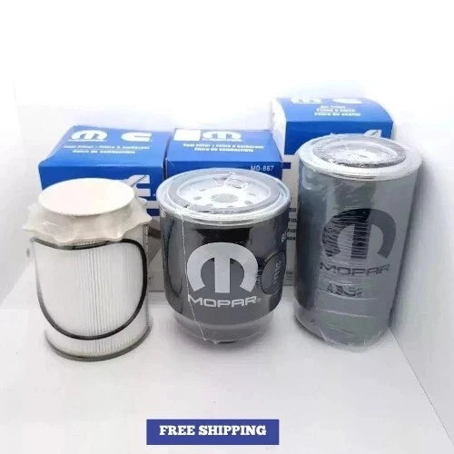 2013-2018 RAM 2500 3500 4500 5500 6.7L DIESEL OIL FUEL FILTER KIT MOPAR OEM