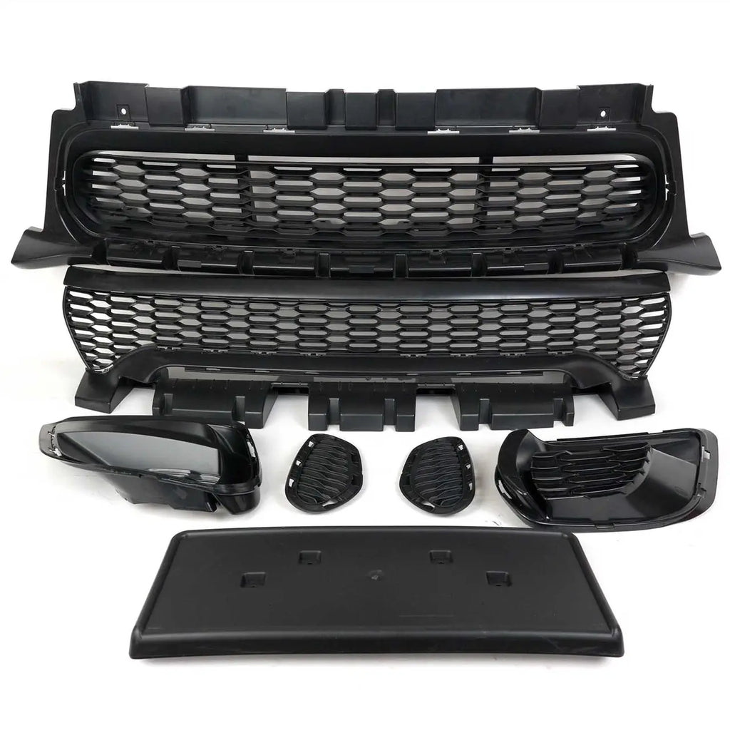 Vicrez 2020 SRT Hellcat Style Widebody Kit VZ102199 | Dodge Charger 2015-2023